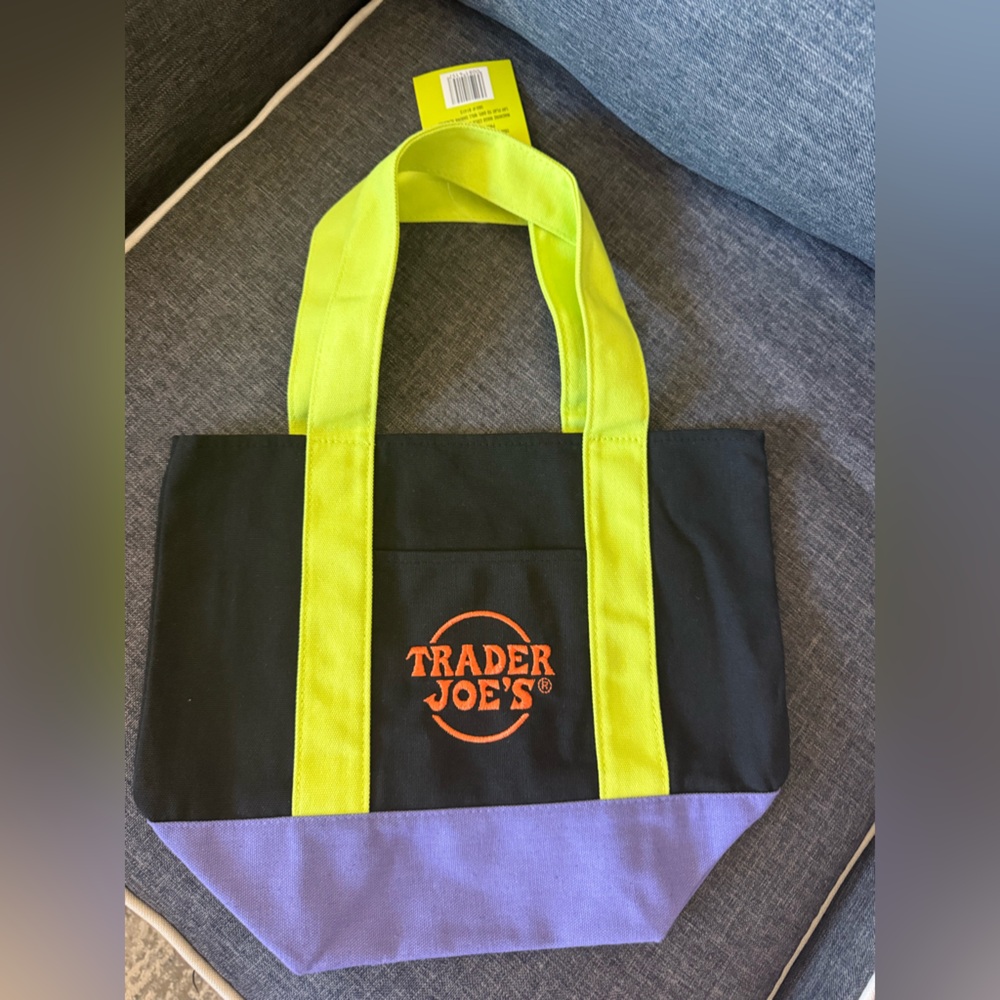 Trader Joe’s limited ed canvas tote bag